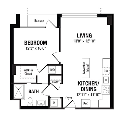 Floor Plan Image of Unit 01609