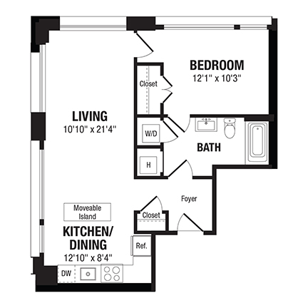 Floor Plan Image of Unit 11211