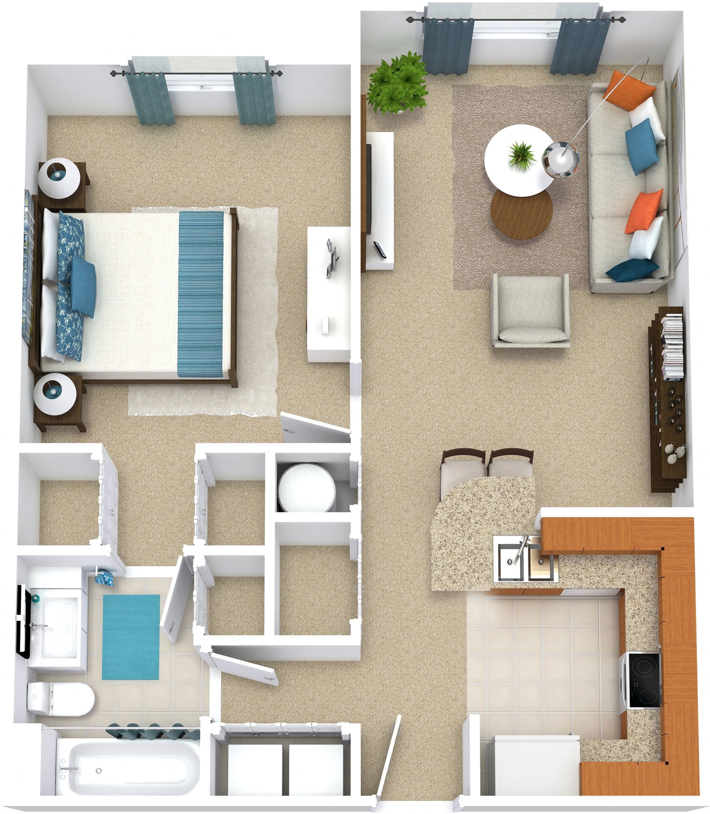 Floor Plans Of Mission Club Apartments In Orlando
