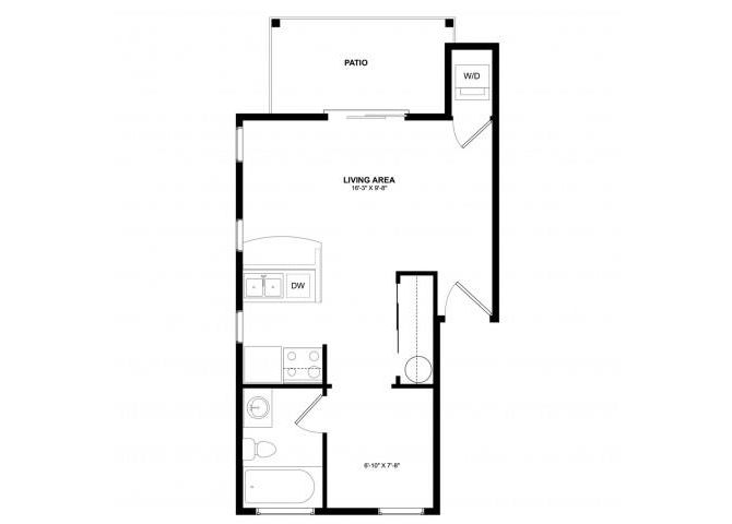 Studio floor plan