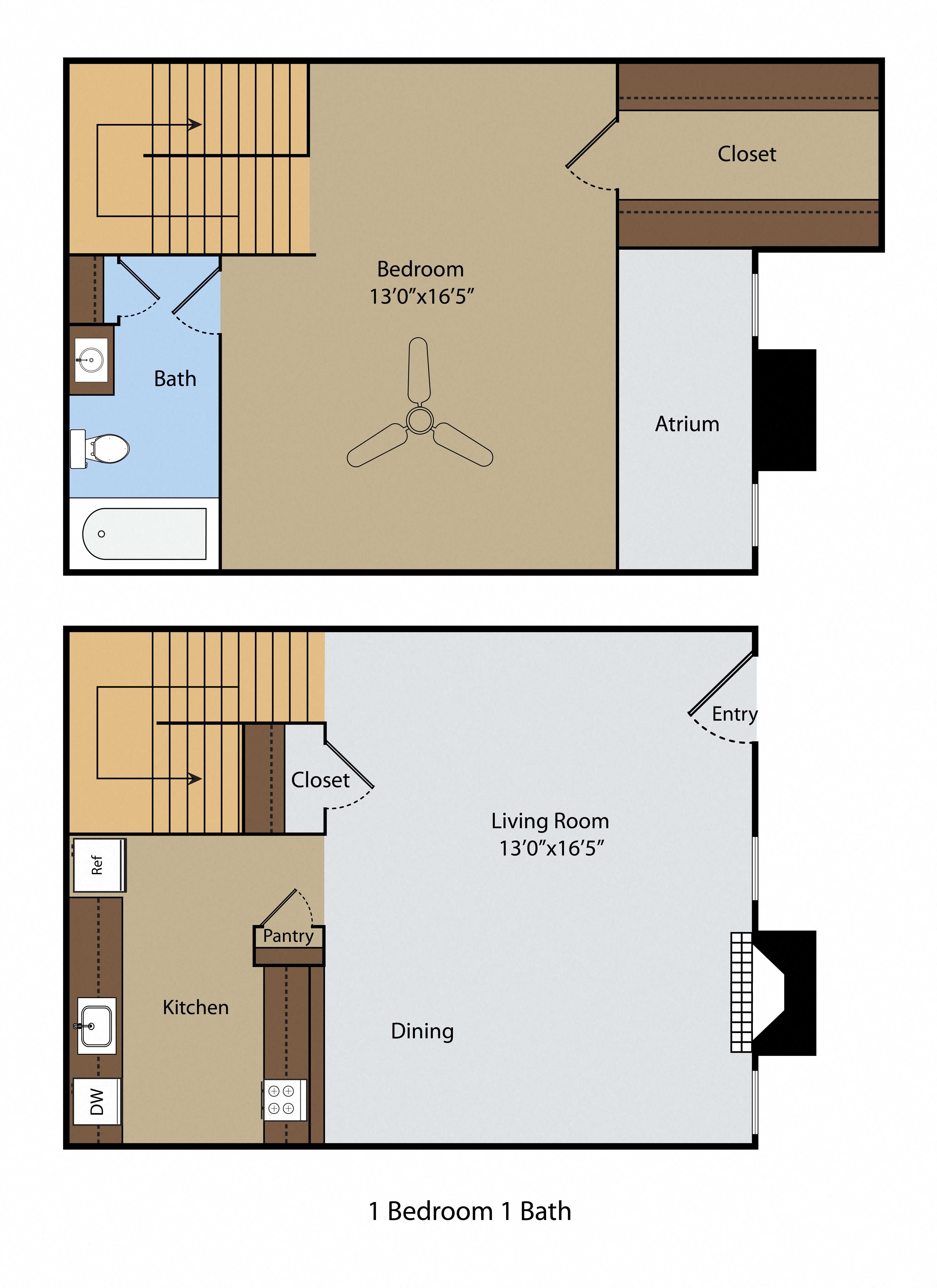 Suite A Floorplan
