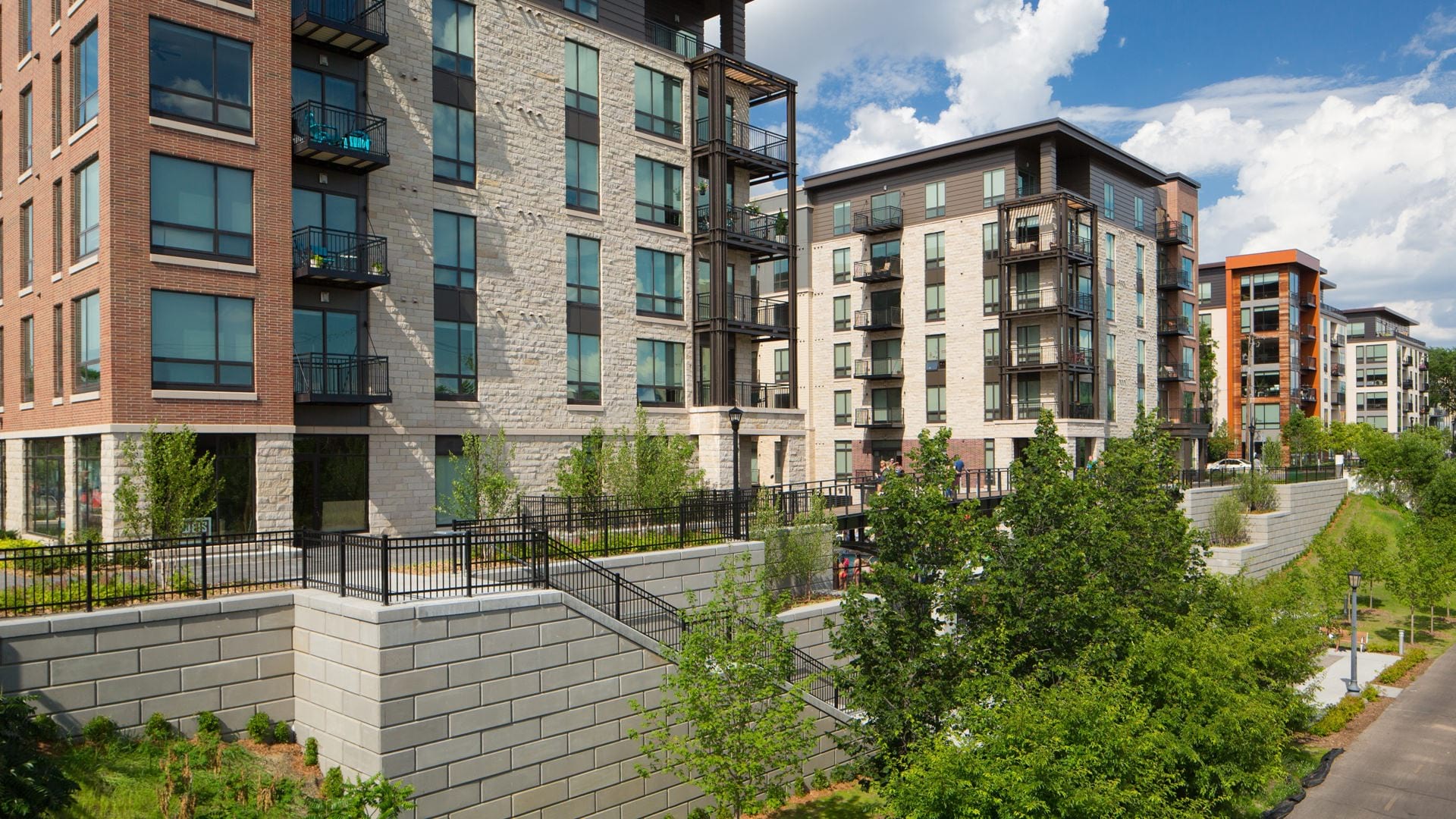 The exterior of Inspire Apartments in the Minneapolis's Uptown ...