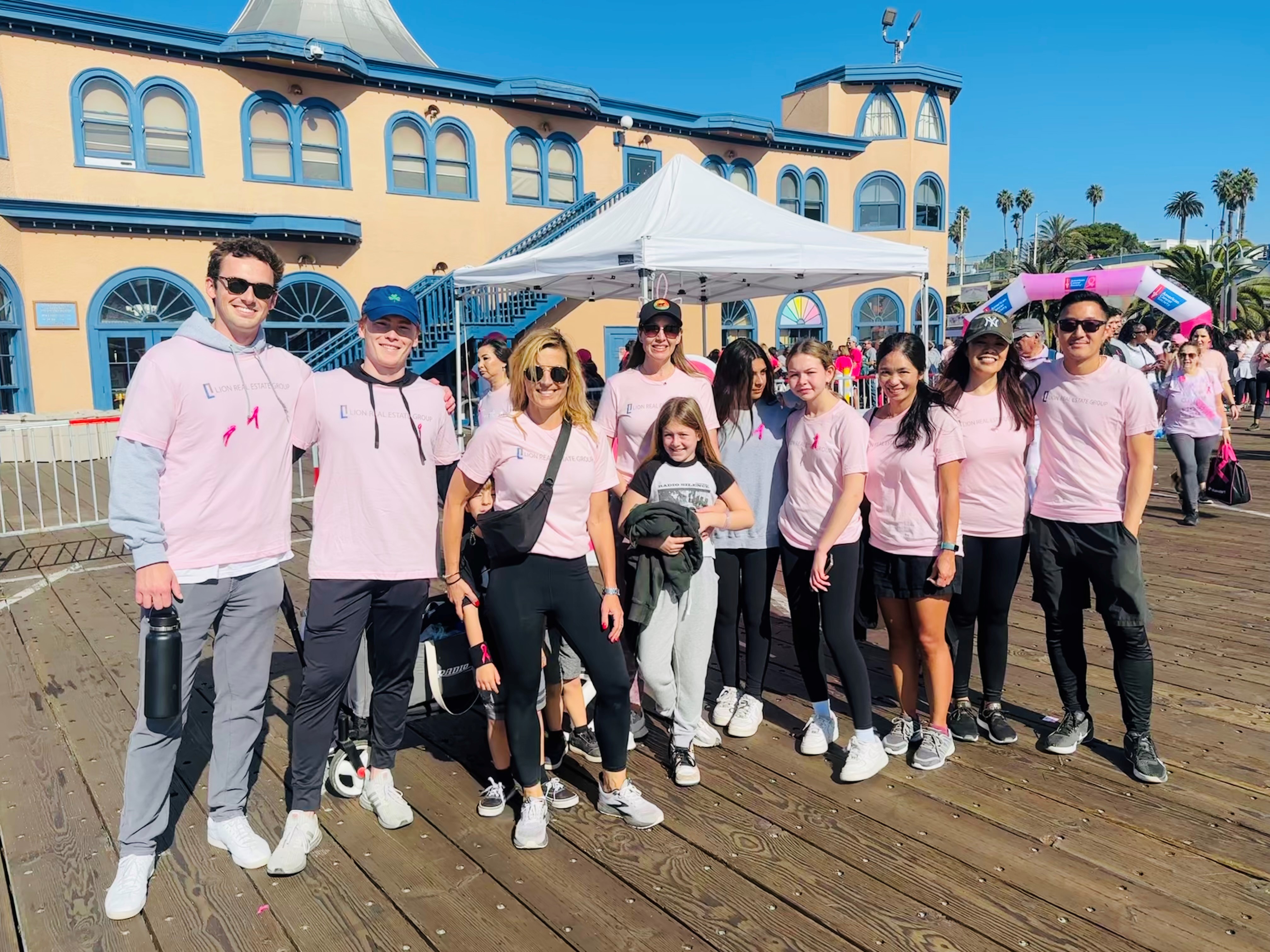 LION LA Gives Back Making Strides Walk Lion Real Estate Group News