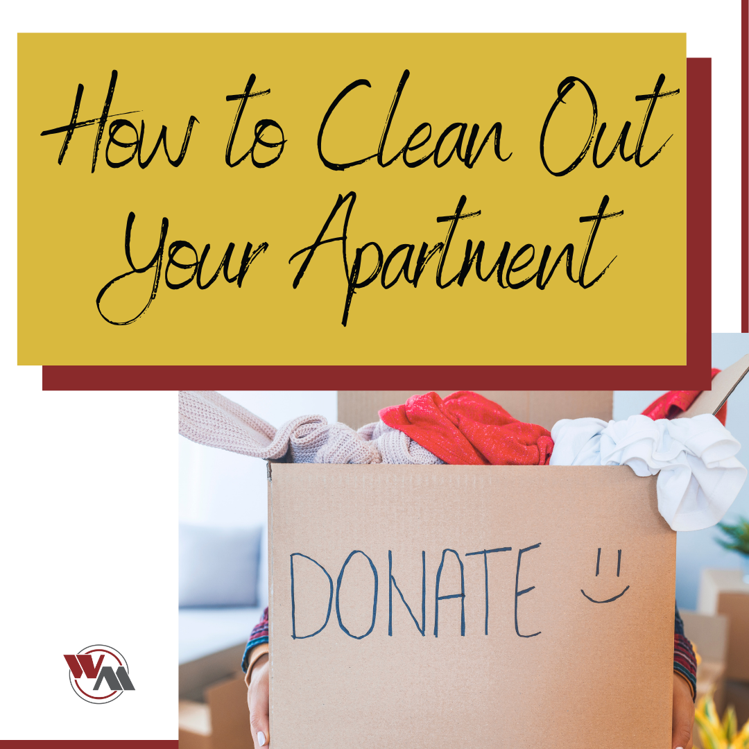 How to Clean Out Your Apartment