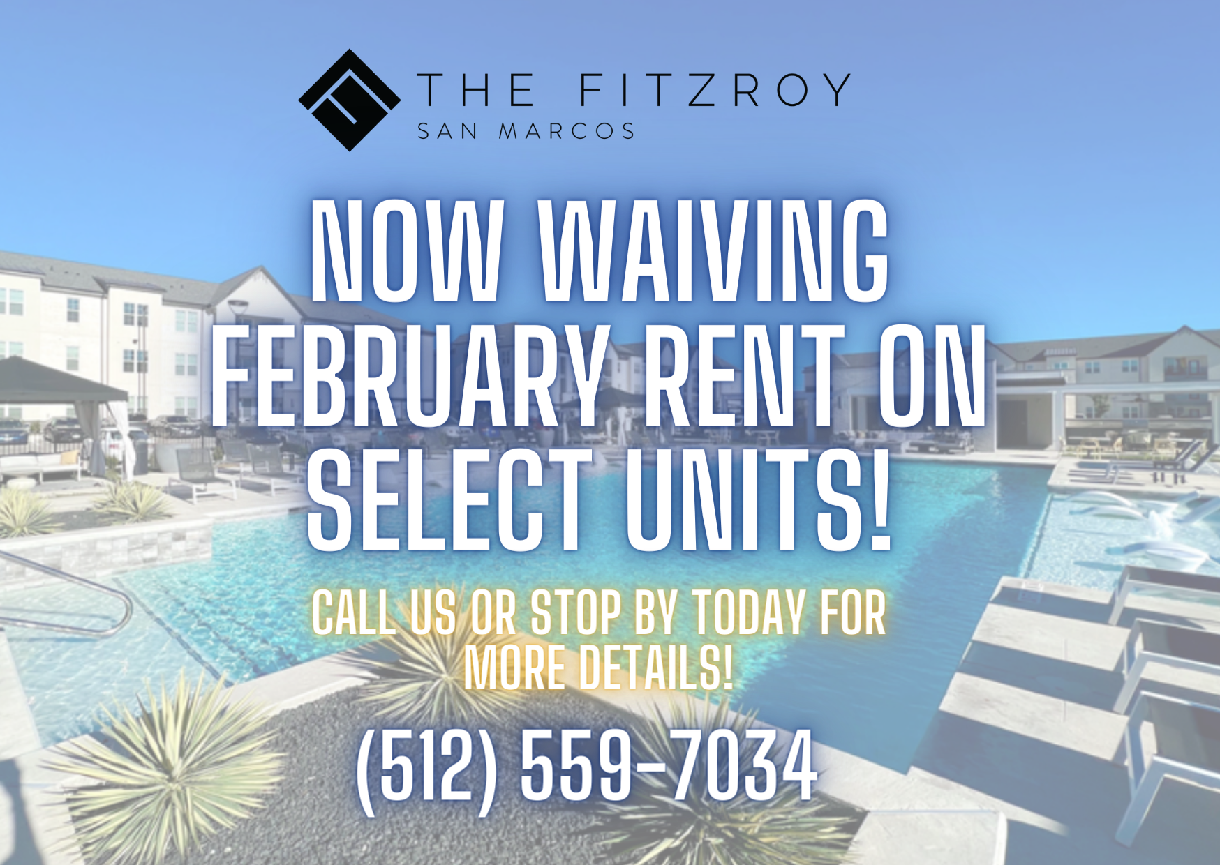 1, 2 & 3Bedroom Apartments in San Marcos, TX The Fitzroy San Marcos